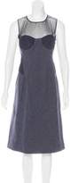Thumbnail for your product : 6267 A-Line Wool Dress w/ Tags