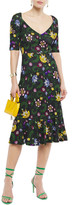 Thumbnail for your product : Erdem Gleny Floral-print Ponte Midi Dress