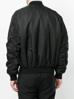 Versace zipped-up bomber jacket