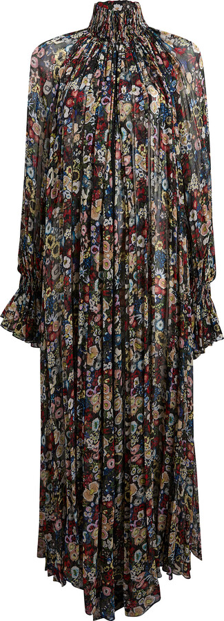 KHAITE Chiffon Maxi Dress