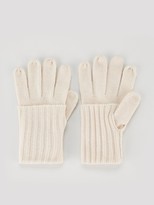 Thumbnail for your product : Very Knitted Fold Over Cuff Glove - Cream
