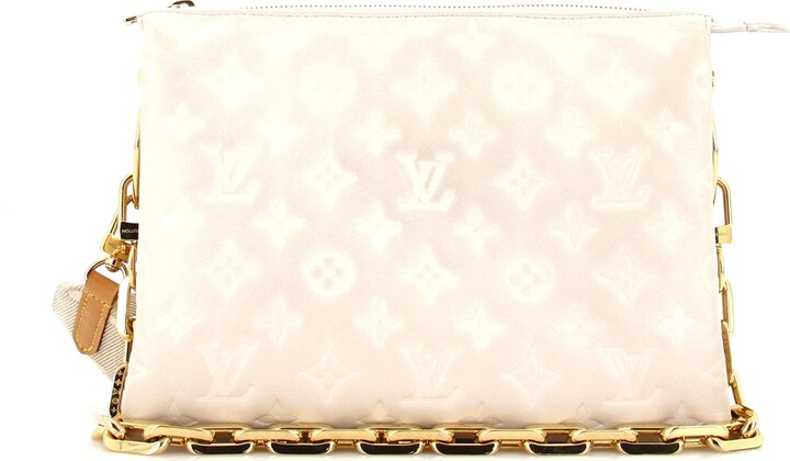 Louis Vuitton Coussin Bag Limited Edition Fall in Love Monogram Embossed