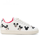 Thumbnail for your product : Moa Embroidered Mickey Mouse Sneakers
