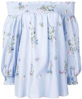 Thumbnail for your product : Blugirl floral print off shoulder top