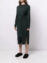 Thumbnail for your product : Proenza Schouler White Label Tie-Fastening Jumper Dress