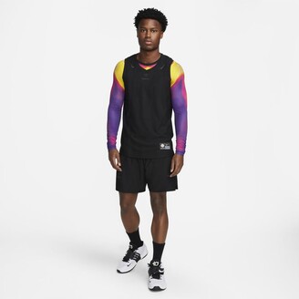 Nike Men's NOCTA Long-Sleeve Base Layer Basketball Top in Black