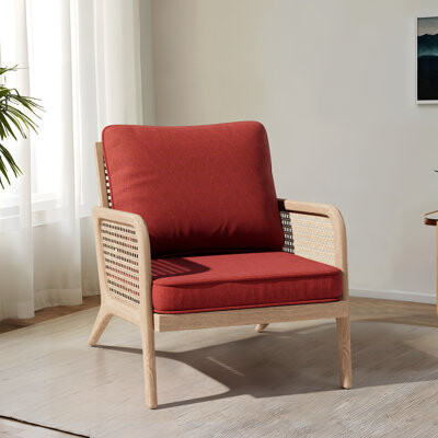 Ebern Designs 4'' Thick Outdoor Seat / Back Cushion