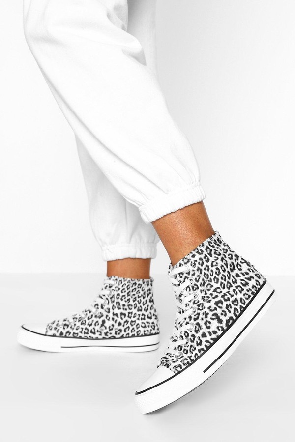 leopard print hi tops