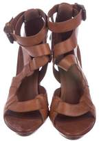 Thumbnail for your product : Bottega Veneta Leather Strap Sandals