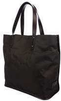Thumbnail for your product : Dolce & Gabbana Leather-Trimmed Woven Tote w/ Tags
