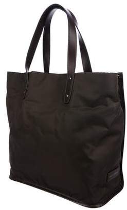 Dolce & Gabbana Leather-Trimmed Woven Tote w/ Tags