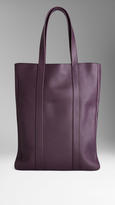 Thumbnail for your product : Burberry Grainy Leather Tote Bag