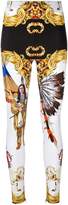 Versace Native American leggings 