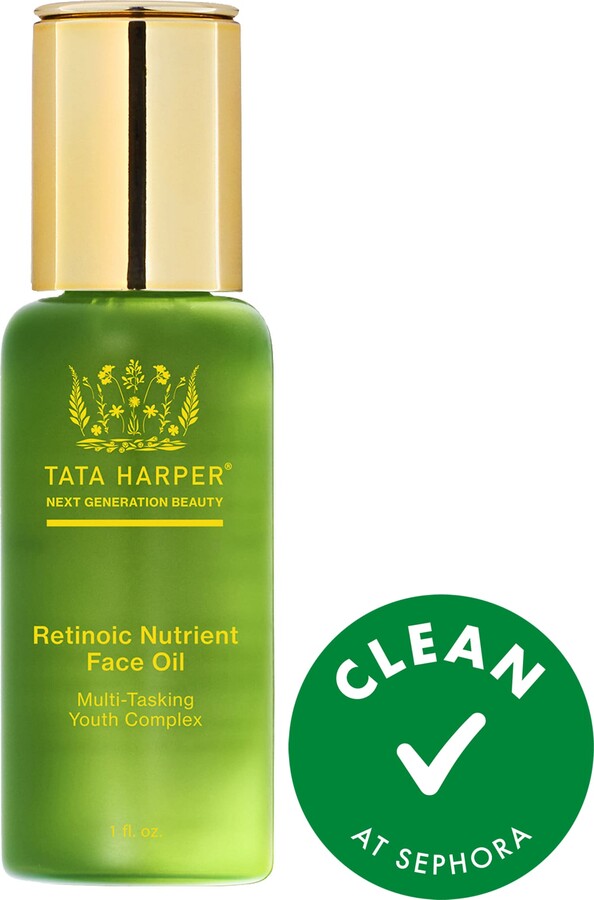 Tata Harper Retinol Face Oil with Vitamin A for Anti-Aging and Brightening 1 oz/ 30 mL