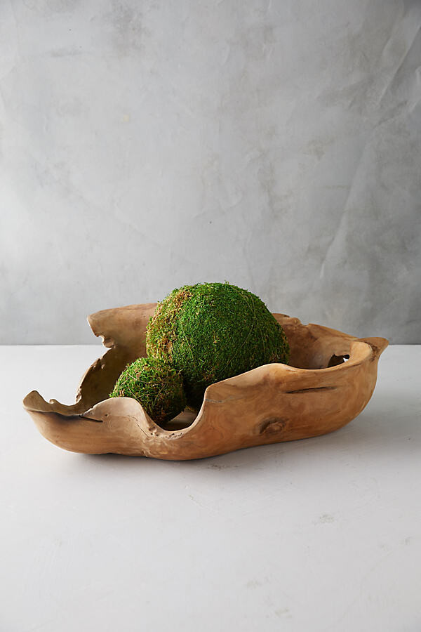Extra Large Teak Bowl at Terrain
