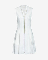 Thumbnail for your product : L'Agence Exclusive Zipper Detail Linen Dress