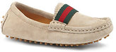 Thumbnail for your product : Gucci Infant's & Toddler's Suede Web Driver Moccasins