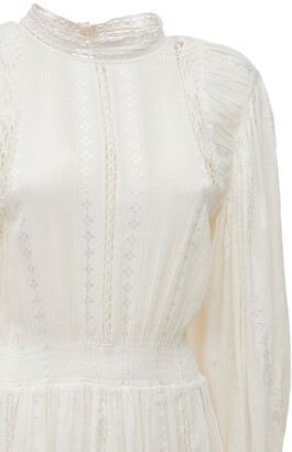 Etoile Isabel Marant Jaena Cotton & Viscose Gauze Midi Dress