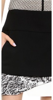 Thumbnail for your product : Helmut Lang Layered Print Skirt