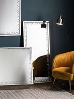 Thumbnail for your product : Gallery Eastmoore Silver Leaner Mirror
