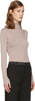 Thumbnail for your product : 3.1 Phillip Lim Pink Lurex Turtleneck
