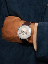 Thumbnail for your product : Junghans Meister Driver Automatic Chronoscope 40mm Stainless Steel And Leather Watch, Ref. No. 027/3684.00