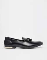 Thumbnail for your product : ASOS Tassel Loafers with Gold Heel