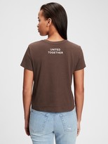 Thumbnail for your product : Gap International Women's Day Cropped Graphic T-Shirt