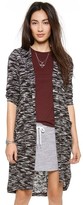 Thumbnail for your product : Splendid Carlow Loose Knit Hooded Cardigan
