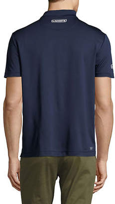 Lacoste Striped Short-Sleeve Polo
