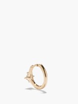 Thumbnail for your product : Otiumberg Sapphire & 9kt Gold Single Hoop Earring - Yellow Gold
