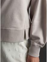 Thumbnail for your product : Burberry Puffed-sleeve Cotton Panelled Sweatshirt