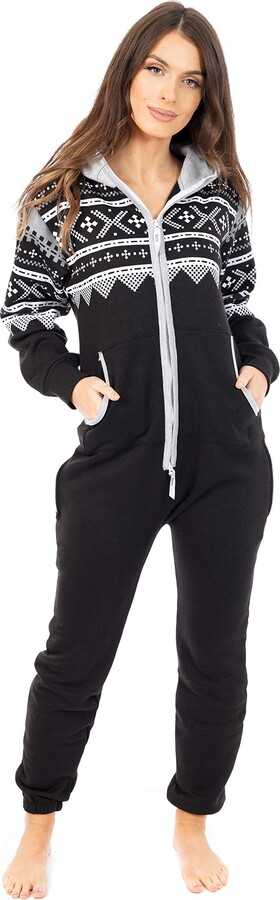 Womens Zip Up Onesies ShopStyle UK