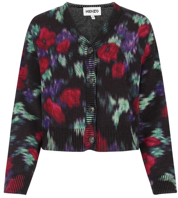floral cardigan womens