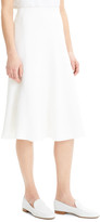 Thumbnail for your product : Theory Faux-Wrap Herring Linen A-Line Skirt