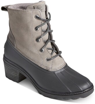 sperry grey duck boot