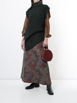 Thumbnail for your product : UMA WANG Floral-Jacquard Maxi Skirt