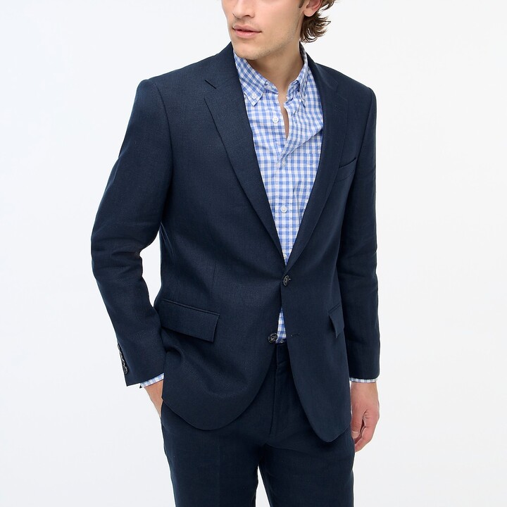J.Crew Factory Men's Slim Thompson Suit Jacket In Linen - ShopStyle