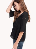Thumbnail for your product : Ella Moss Broderie Anglaise 3/4 Eyelet Top