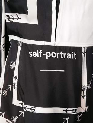 Self-Portrait pussy bow blouse