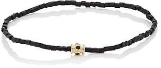 Luis Morais Men's Beaded Bracelet - Black