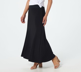 petite jersey maxi skirt