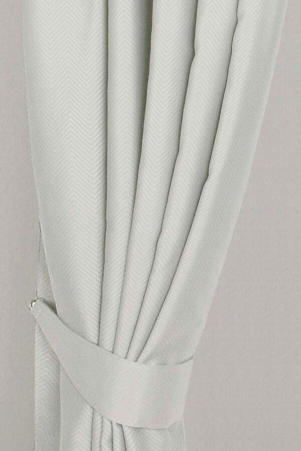 Homescapes Herringbone Curtain Tie Back Pair ShopStyle
