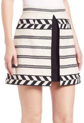 Alice + Olivia Daysi A-Line Mini Skirt