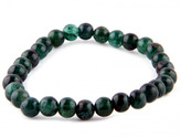 Thumbnail for your product : Karma Mantra Green Jade Stretch Bracelet