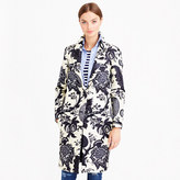 Thumbnail for your product : J.Crew Collection noir floral bonded coat