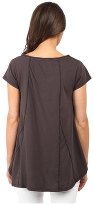 True Grit Dylan by High-Low Stitches V-Neck Top