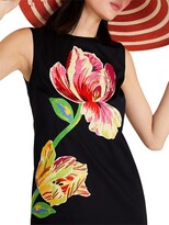 Thumbnail for your product : Kate Spade Floral Applique Shift Dress