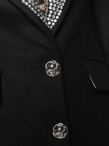 Thumbnail for your product : Philipp Plein Rhinestone-Embellished Midi Coat