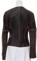 Thumbnail for your product : Sylvie Schimmel Suede Leather Jacket